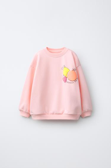 Толстовка с рельефным принтом- Заказать в России