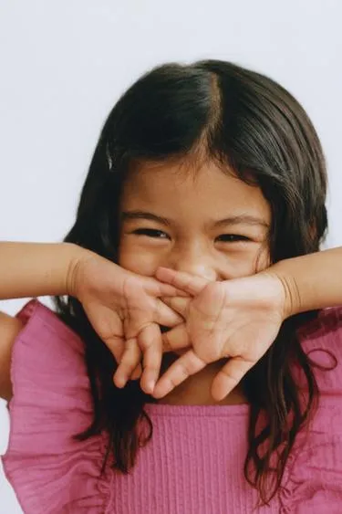 Платье из комбинированной ткани