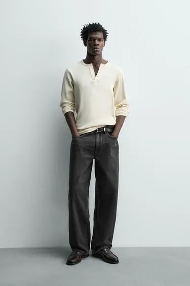 Джинсы свободного кроя