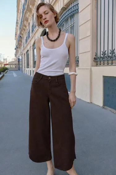 Джинсы Z1975 баллон с высокой посадкой и асимметричным низом- Заказать в России