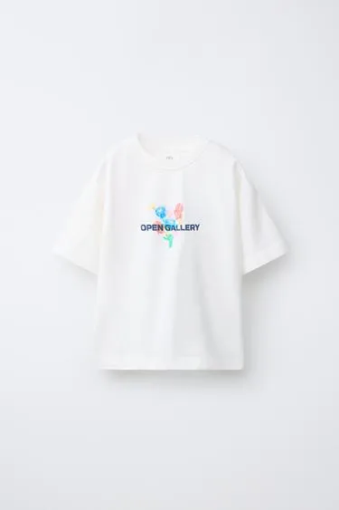 Футболка с принтом