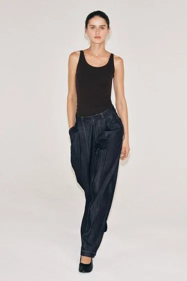 Топ в рубчик в стиле рустик