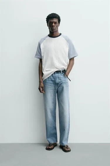 Футболка с цветными блоками- Заказать в России