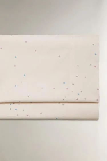 Детское бязевое простынное полотно с звёздами- Заказать в России