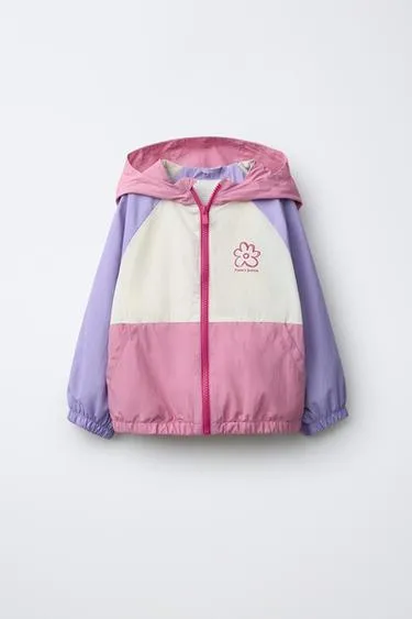 Дождевик  в стиле колор-блок- Заказать в России