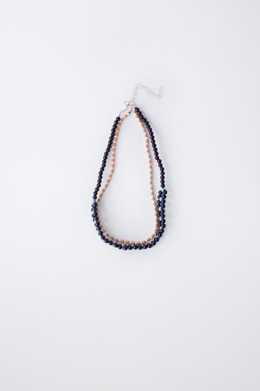 Zara Набор из двух бусинных ожерелий