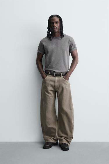 Zara Джинсы баллон на молнии