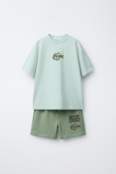 Zara 6-14 лет/пижама SAJA BOYS «KPOP DEMON HUNTERS» © NETFLIX купить с доставкой.