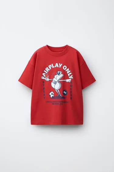 Футболка с принтом varsity