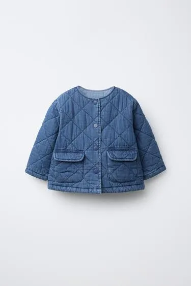 Утепленная джинсовая куртка