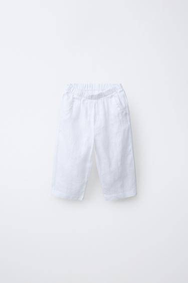 Zara Брюки из 100% льна