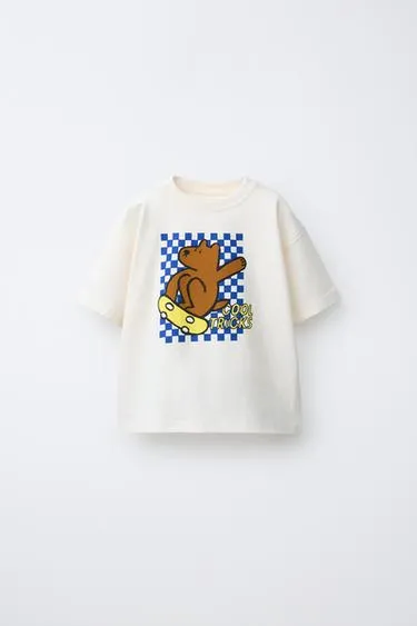 Футболка с анималистическим принтом- Заказать в России