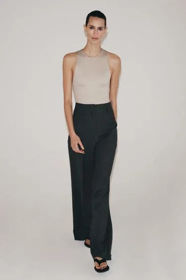 Боди халтер из полиамида