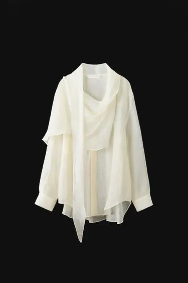 Рубашка с платком Zw- Заказать в России