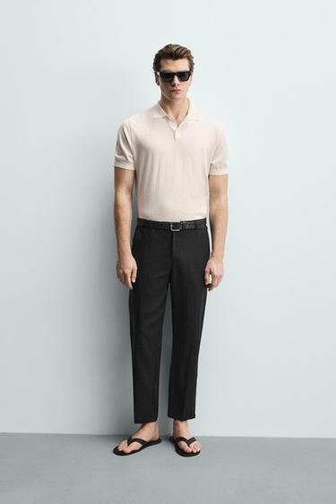 Zara Поло из легкого трикотажа