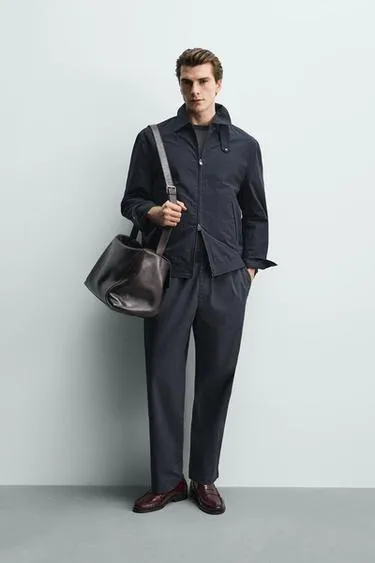 Куртка классического кроя в клетку