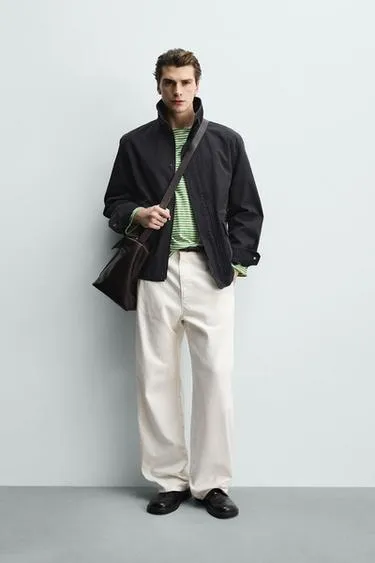 Парка классического кроя из хлопка- Заказать в России