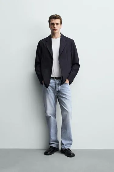 Блейзер  из рельефной ткани