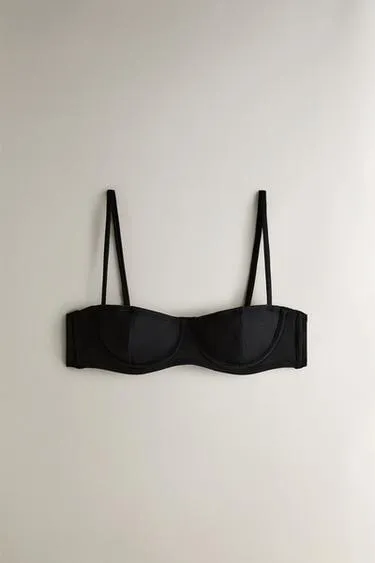 Пляжный бюстгальтер с упором