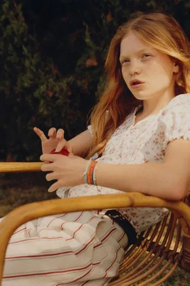 Блуза цветы кружево