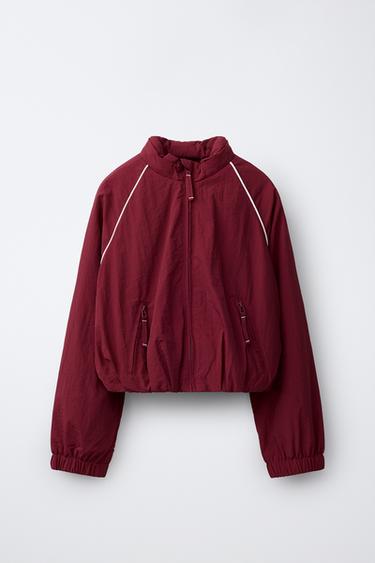 Zara Спортивная куртка с контрастными деталями