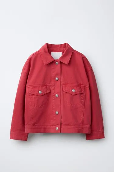 Куртка из гладкого саржи- Заказать в России