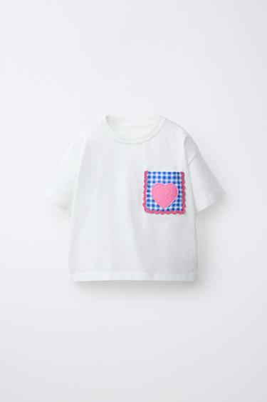 Футболка с волнистым карманом- Заказать в России