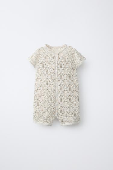 Zara Комбинезон крупной вязки