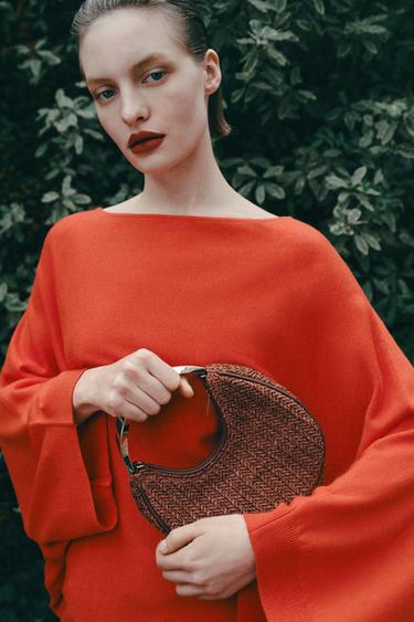 Zara Сумка с металлической ручкой