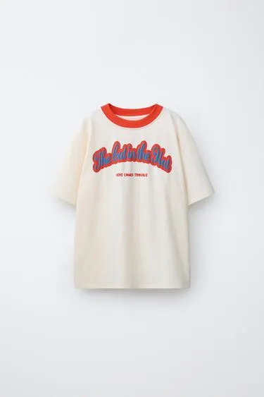 Футболка с контрастными деталями «кот в шляпе» Dr. Seuss™- Заказать в России