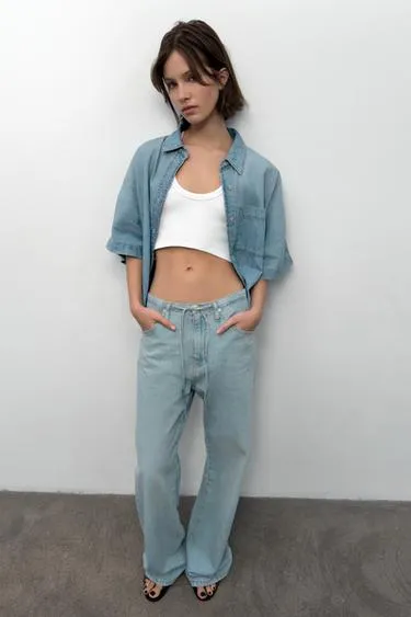 Свободные джинсы Trf- Заказать в России