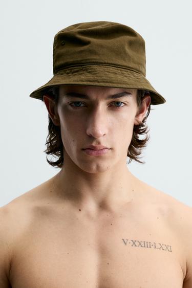 Zara Панама с эффектом потертости