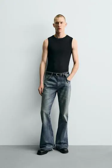 Джинсы клёш