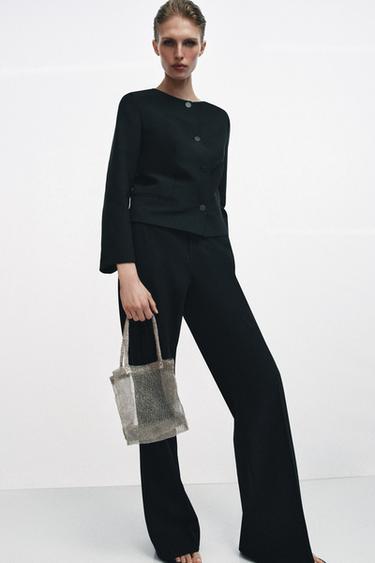 Zara Сумка из металлической сетки купить с доставкой.