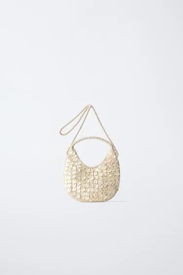 Сумка с плечевым ремнем и аппликациями- Заказать в России