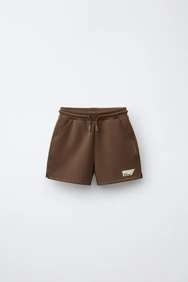 Шорты-бермуды интерлок- Заказать в России