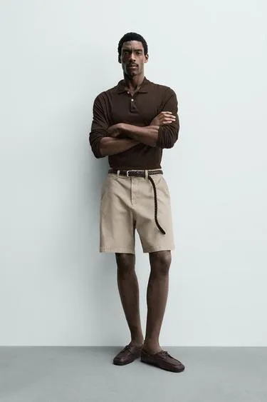 Шорты чинос стандартной посадки