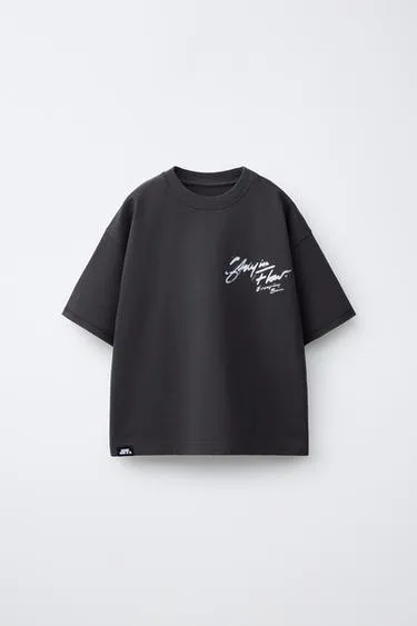 Свитшот с граффити-принтом- Заказать в России