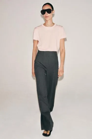 Футболка интерлок с короткими рукавами- Заказать в России