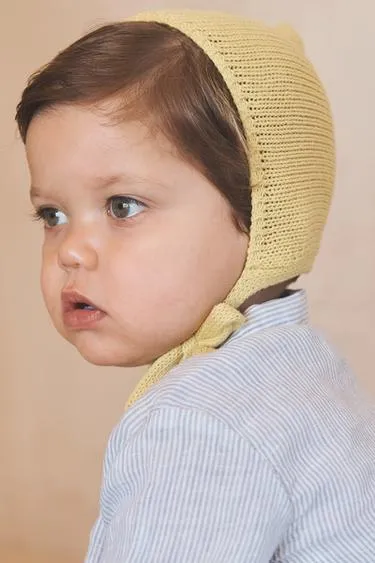 Вязаная шапочка из хлопка limited edition- Заказать в России