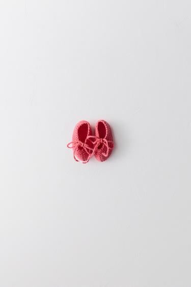 Вязаные ботиночки из хлопка LIMITED EDITION