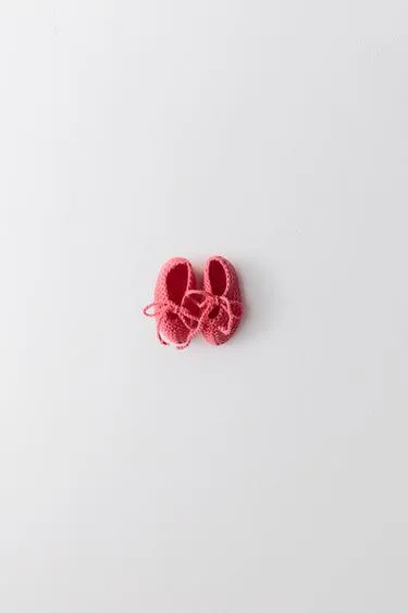 Вязаные ботиночки из хлопка limited edition- Заказать в России