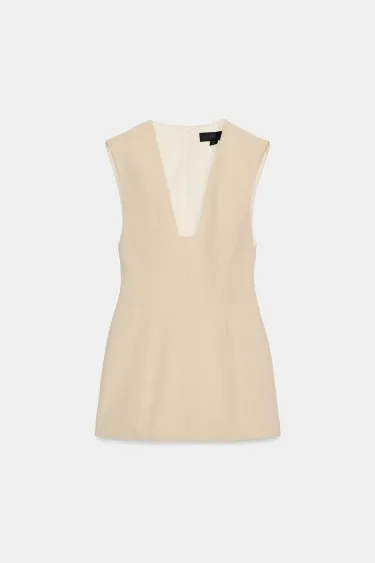 Полосатое короткое платье- Заказать в России