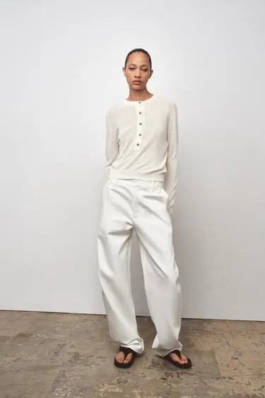 Джемпер с круглым вырезом- Заказать в России