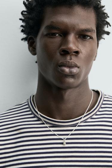 Zara Цепочка с подвеской из камня