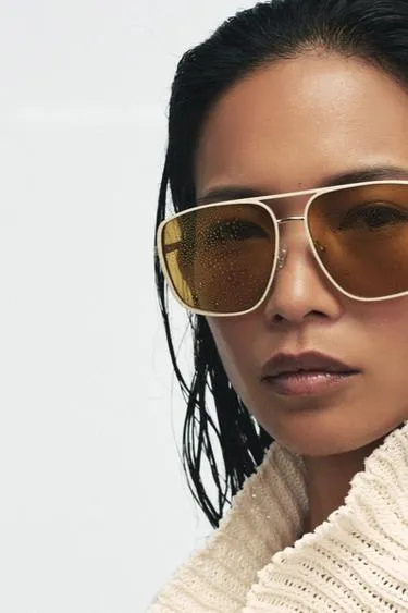 Металлические солнцезащитные очки-авиаторы- Заказать в России