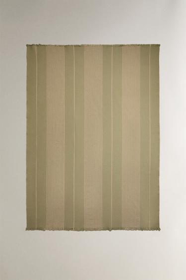 Zara Плед с полосками для различных целей