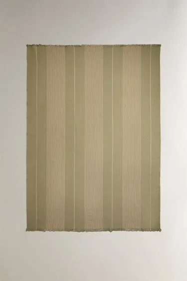 Плед с полосками для различных целей- Заказать в России