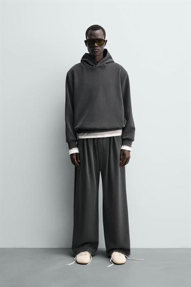 Zara Худи с эффектом потертости SOFT купить с доставкой.