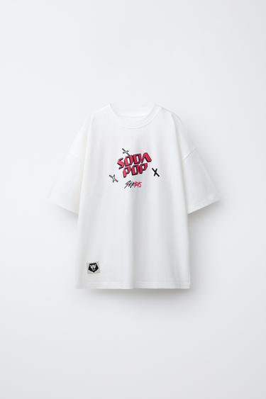 Zara Футболка «KPOP DEMON HUNTERS» © NETFLIX с принтом купить с доставкой.